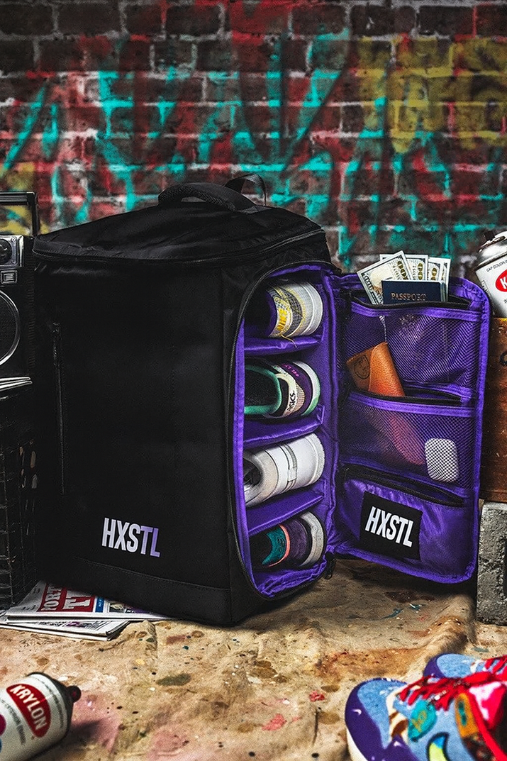 Backpack(Black/Purple)