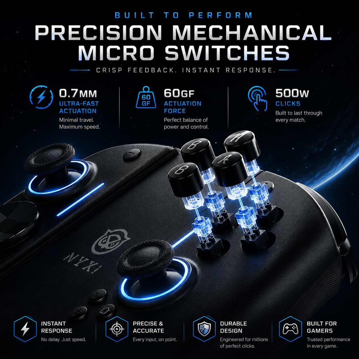NYXI Hyperion 3 Switch 2 Controller