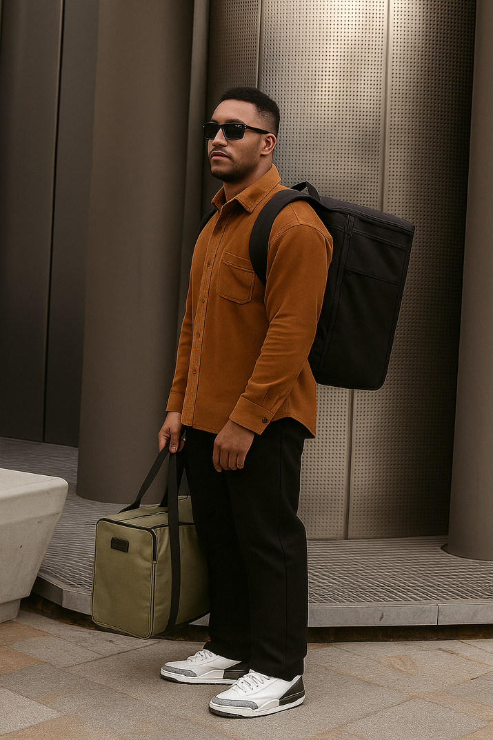 Backpack(Black/Purple)