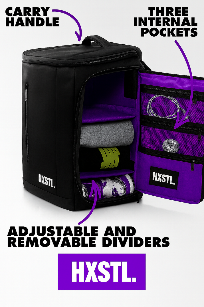 Backpack(Black/Purple)