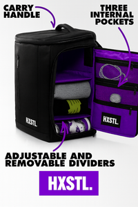 Backpack(Black/Purple)